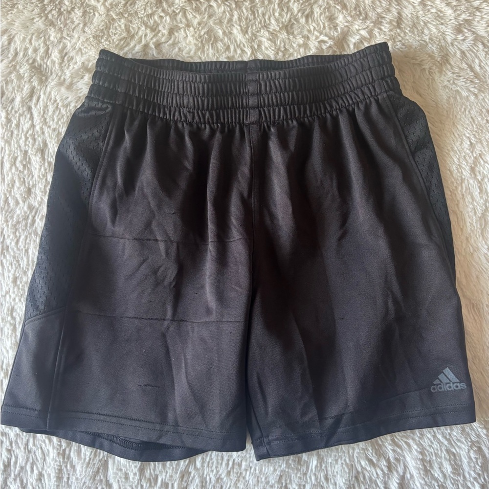 adidas Black Kids Athletic Shorts